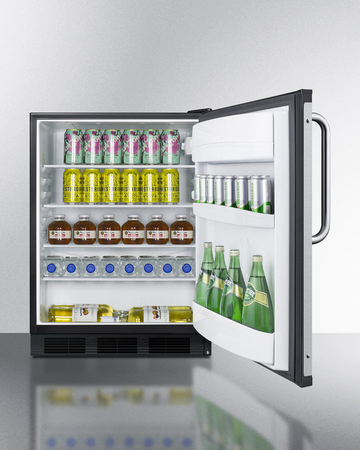 24" Wide All-Refrigerator, ADA Height FF6BK7BZADA