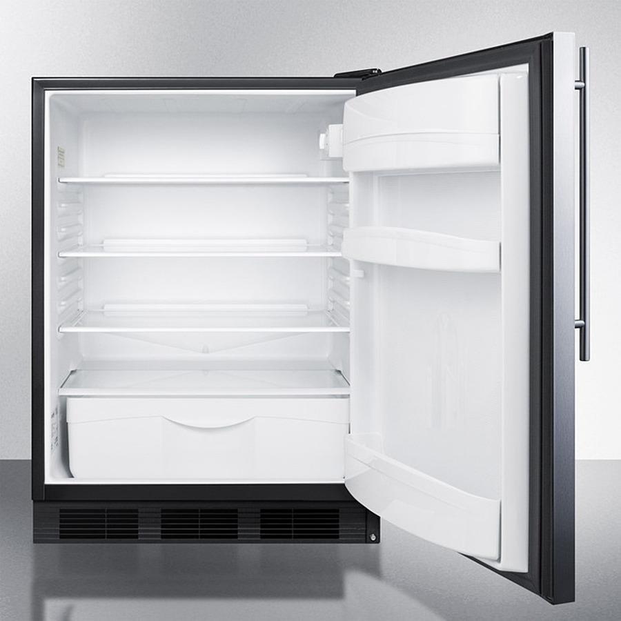 24" Wide Built-In All-Refrigerator, ADA Compliant FF6BKBI7SSHVADA