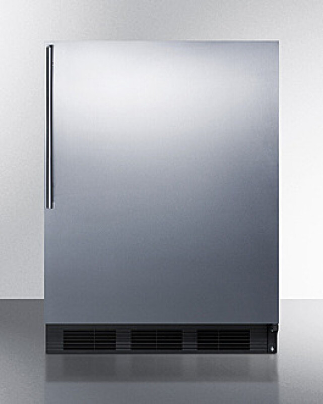 24" Wide Built-In All-Refrigerator, ADA Compliant FF6BKBISSHVADA