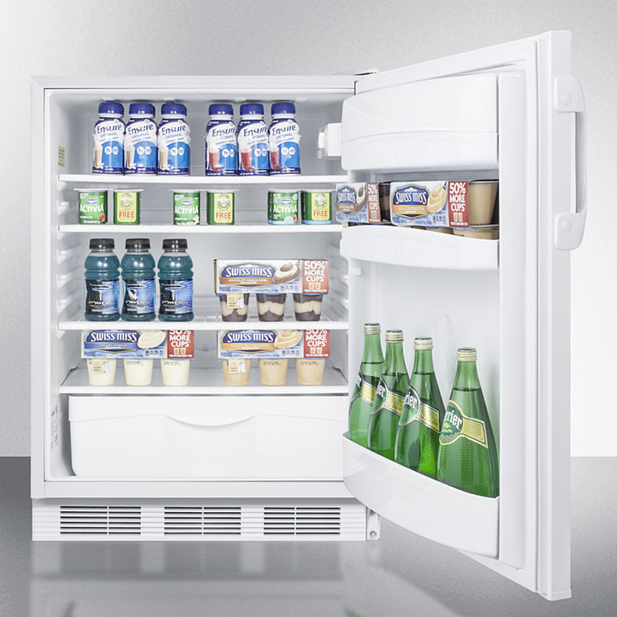 24" Wide All-Refrigerator, ADA Compliant view 8