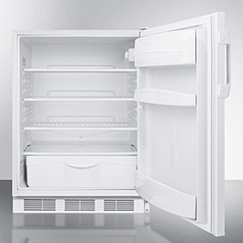 24" Wide All-Refrigerator, ADA Compliant view 3