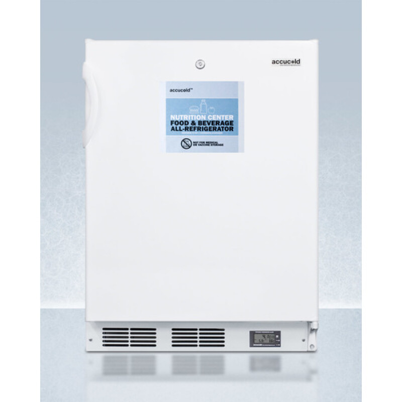 24" Wide Built-In All-Refrigerator, ADA Compliant FF6LWBI7NZADA