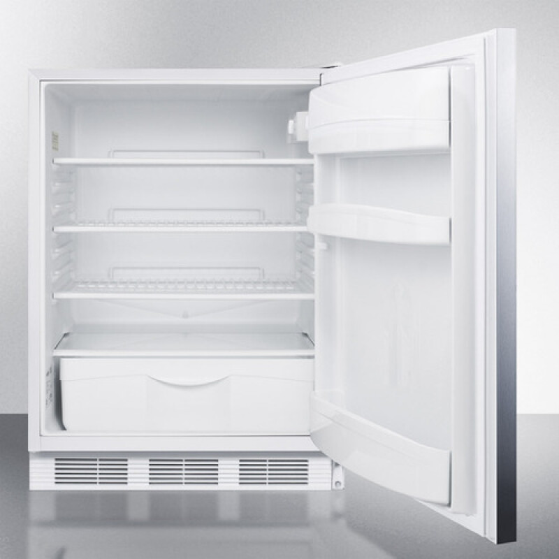 24" Wide Built-In All-Refrigerator, ADA Compliant FF6LWBI7SSHHADA