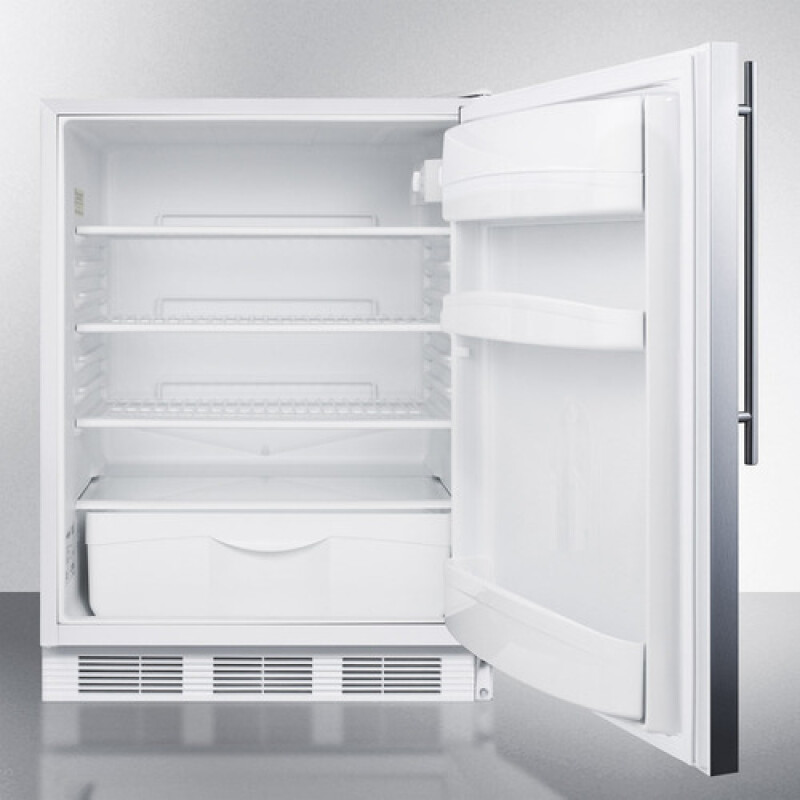 24" Wide Built-In All-Refrigerator, ADA Compliant FF6LWBI7SSHVADA