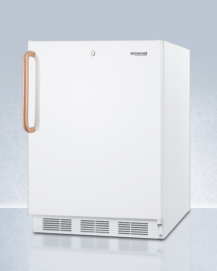 24" Wide Built-In All-Refrigerator with Antimicrobial Pure Copper Handle, ADA Compliant FF6LWBI7TBCADA