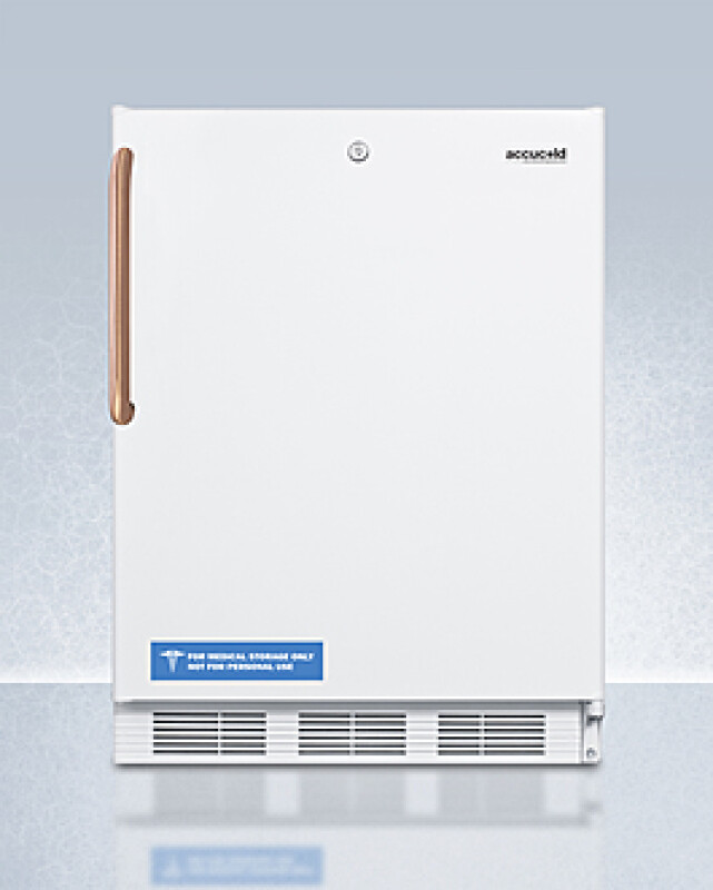 24" Wide Built-In All-Refrigerator with Antimicrobial Pure Copper Handle, ADA Compliant FF6LWBI7TBCADA