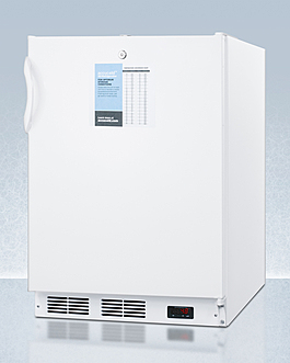 24" Wide All-Refrigerator, ADA Compliant FF6LWPROADA