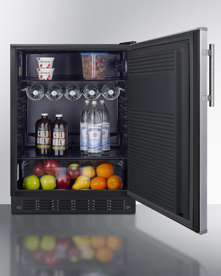 24" Wide All-Refrigerator, ADA Compliant view 5