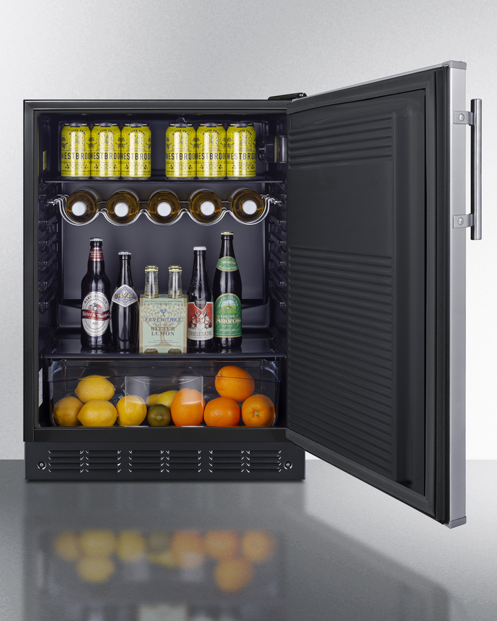 24" Wide All-Refrigerator, ADA Compliant view 6