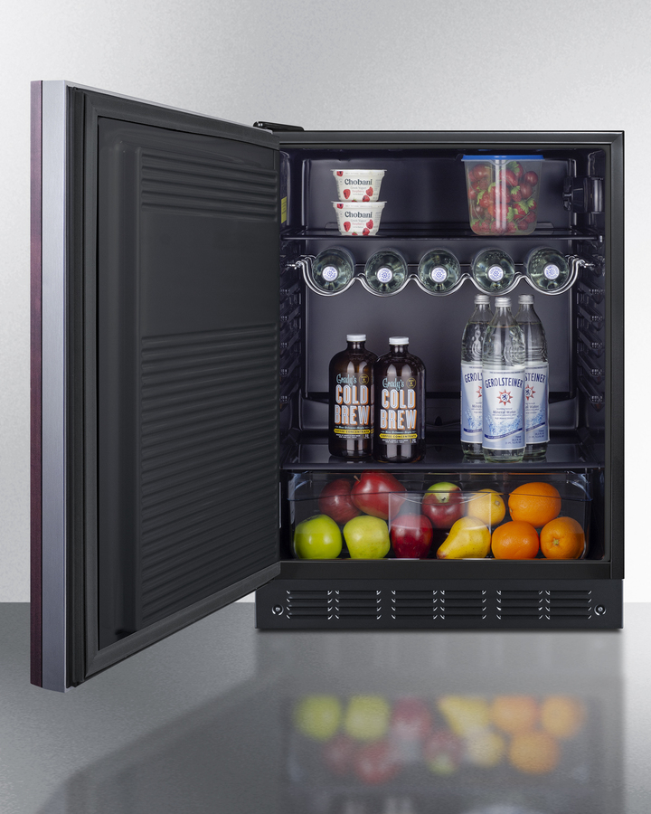 24" Wide All-Refrigerator FF708BLSSIFADALHD