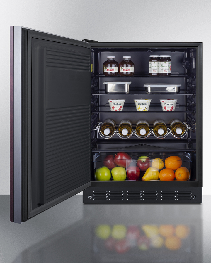 24" Wide All-Refrigerator FF708BLSSIFADALHD