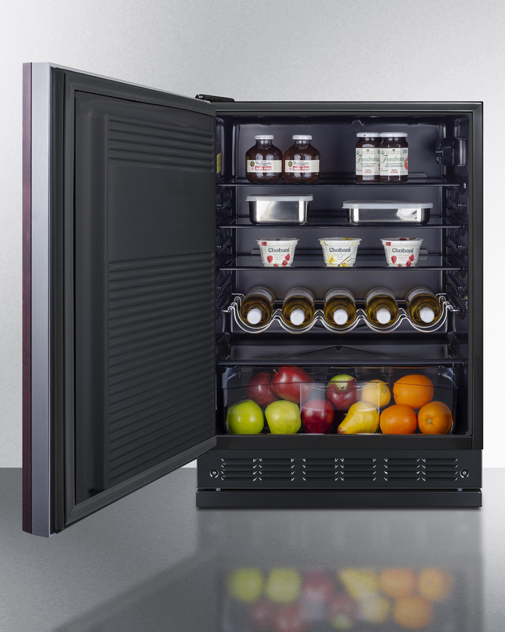 24" Wide All-Refrigerator (Panel Ready) FF708BLSSRSIFLHD
