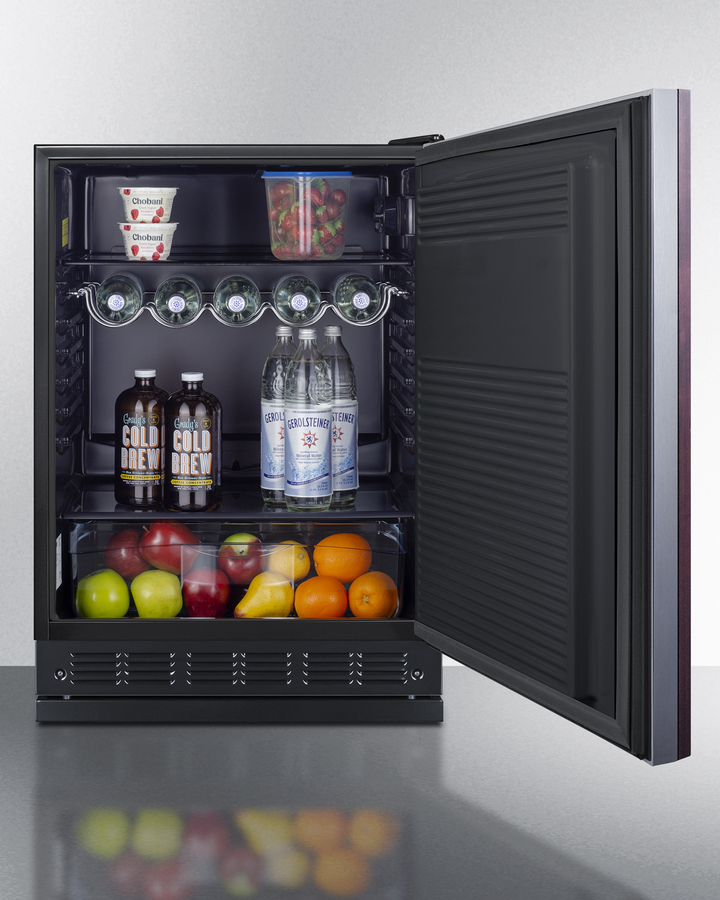 24" Wide All-Refrigerator (Panel Not Included) FF708BLSSRSIF
