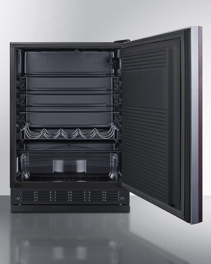 24" Wide All-Refrigerator (Panel Not Included) FF708BLSSRSIF