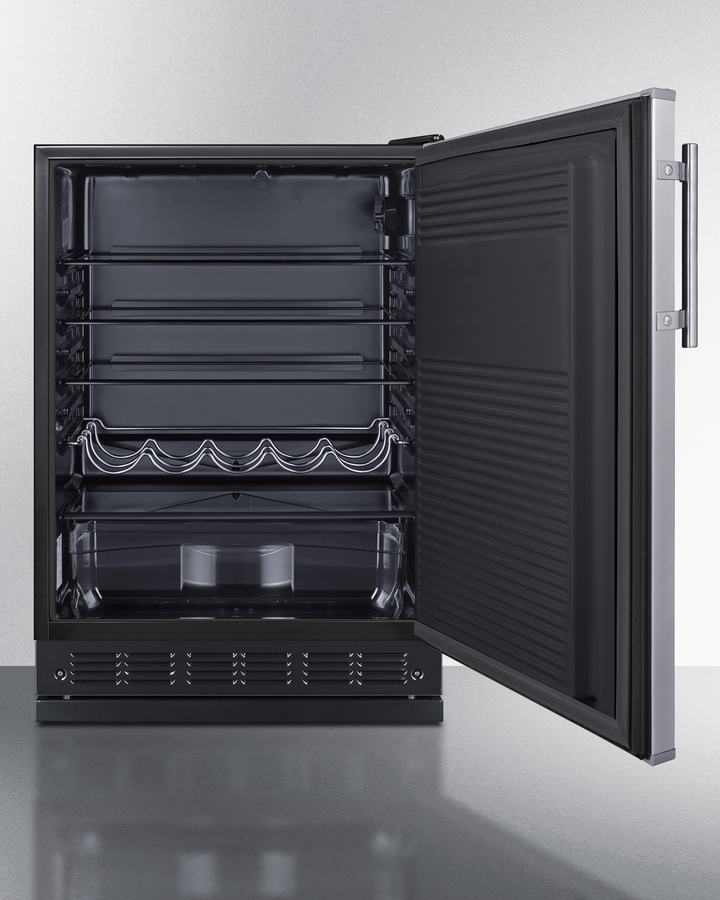 24" Wide All-Refrigerator FF708BLSSRS
