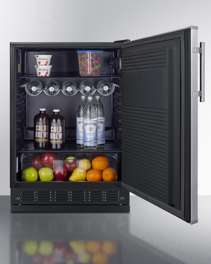 24" Wide All-Refrigerator FF708BLSSRS