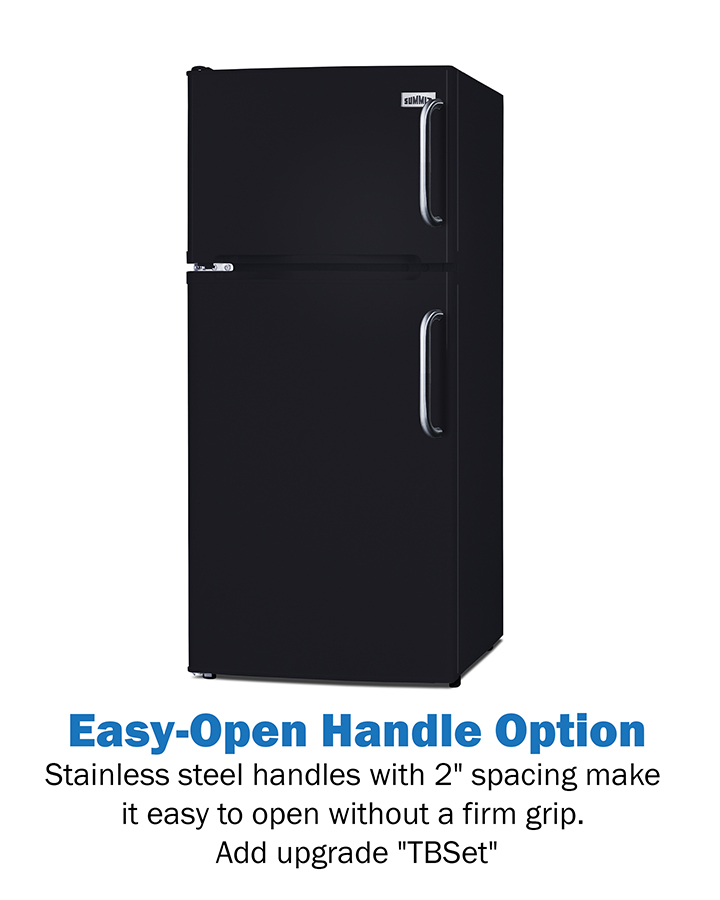19" Wide Top Mount Refrigerator-Freezer FF713BLHD