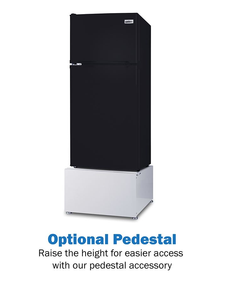 19" Wide Top Mount Refrigerator-Freezer FF713BLHD