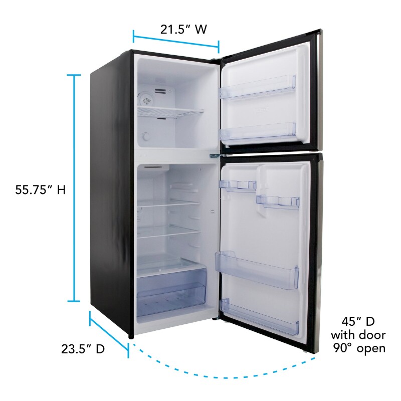 Avanti 7.0 cu. ft. Apartment Size Refrigerator view 8