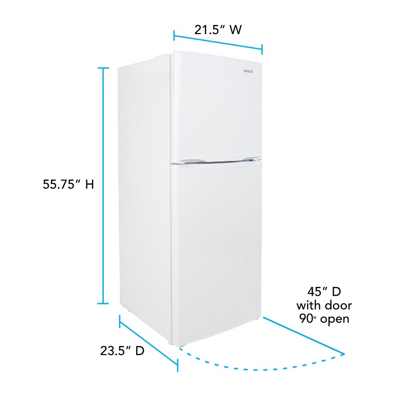 Avanti 7.0 cu. ft. Apartment Size Refrigerator view 6