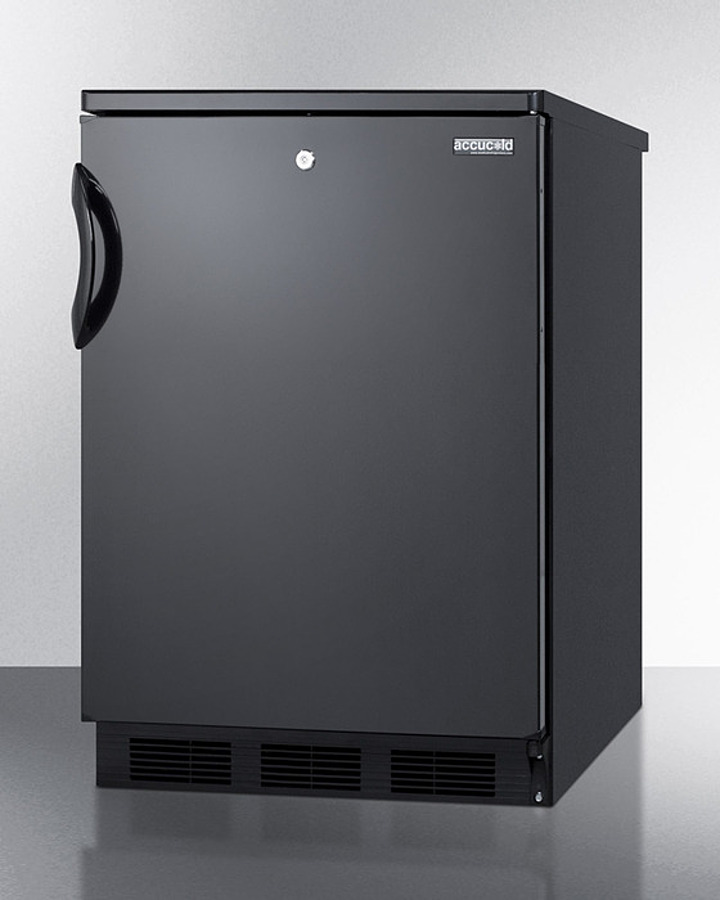 24" Wide Built-In All-Refrigerator FF7LBLKBI
