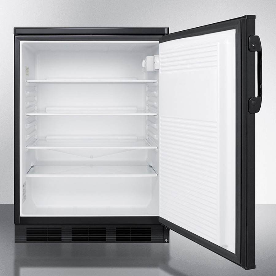24" Wide Built-In All-Refrigerator FF7LBLKBI