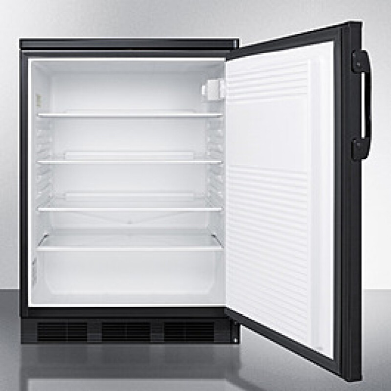 24" Wide Built-In All-Refrigerator FF7LBLKBI