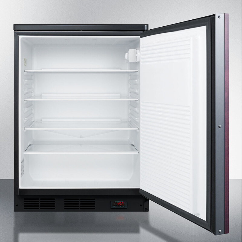 24" Wide Built-In Pub Cellar (Panel Not Included) FF7LBLKBIPUBIF