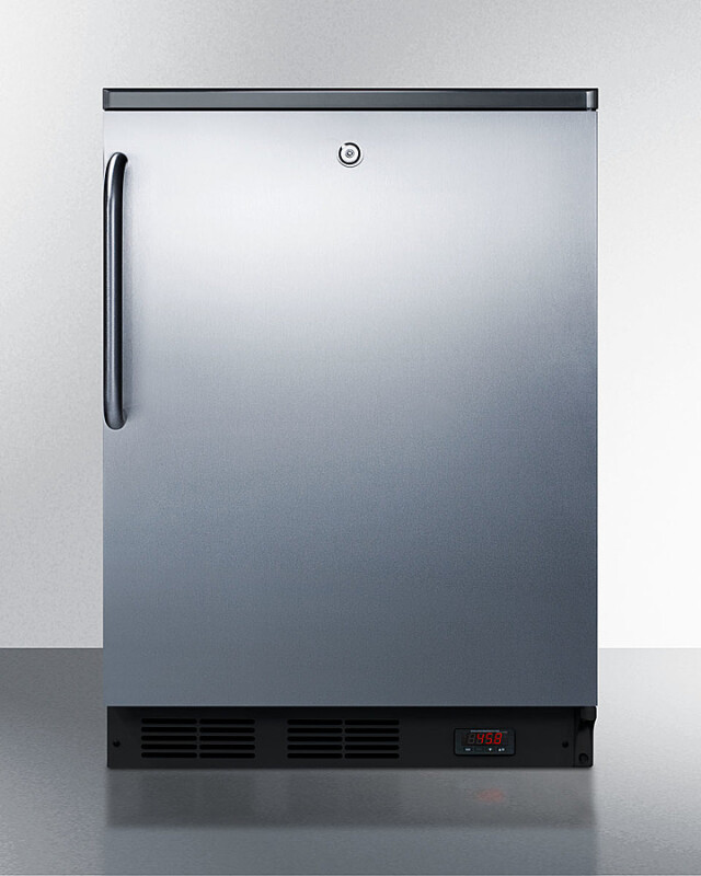 24" Wide Built-In Pub Cellar FF7LBLKBIPUBSSTB