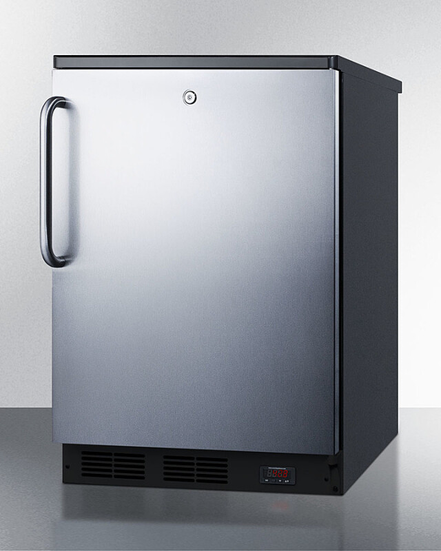 24" Wide Built-In Pub Cellar FF7LBLKBIPUBSSTB