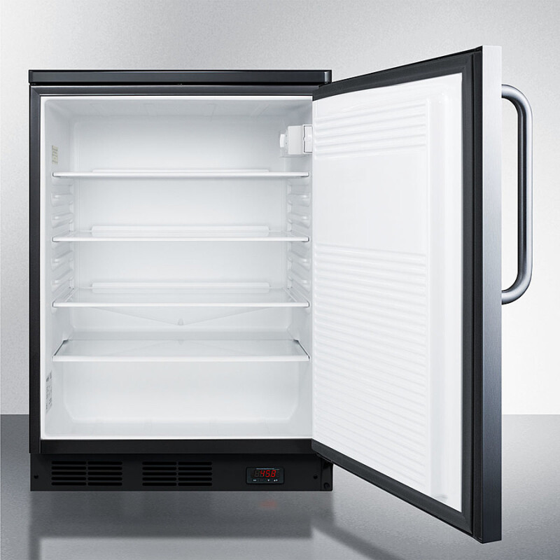 24" Wide Built-In Pub Cellar FF7LBLKBIPUBSSTB