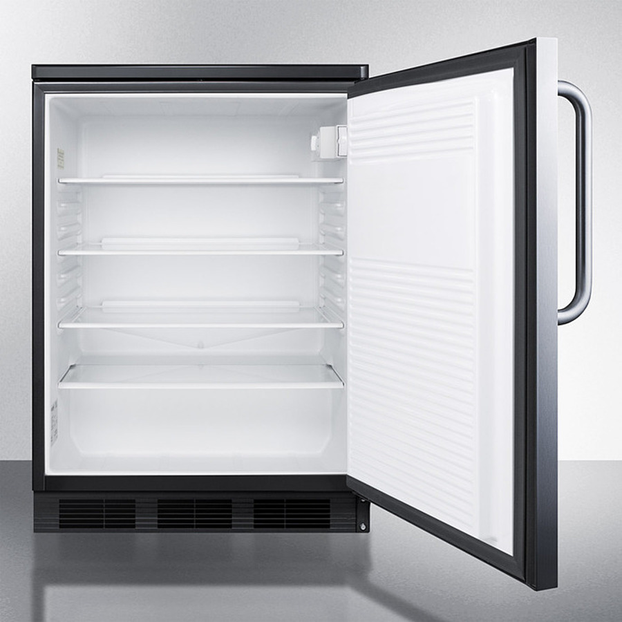 24" Wide Built-In All-Refrigerator FF7LBLKBISSTB