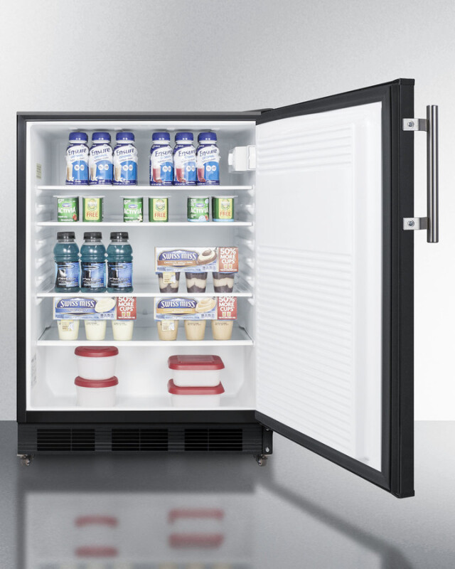 24" Wide All-Refrigerator FF7LBLKMBL