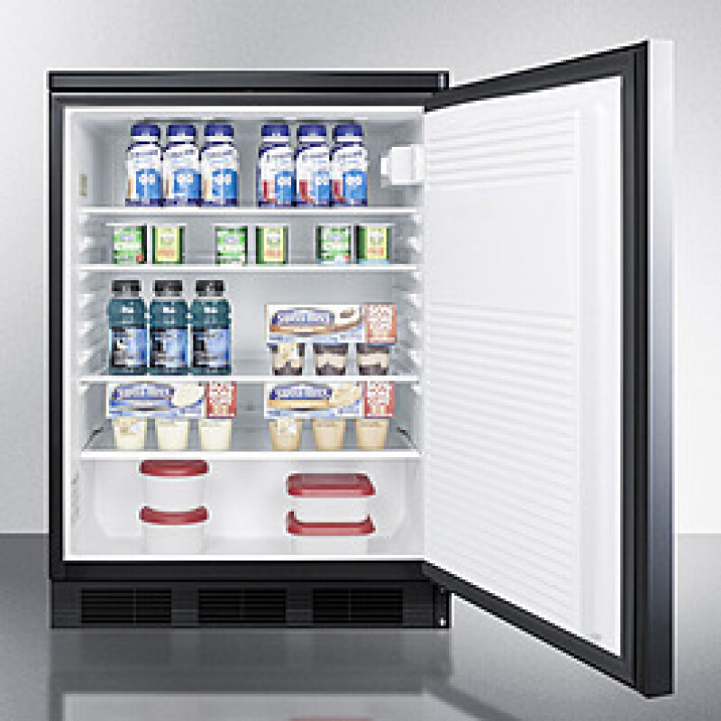 24" Wide All-Refrigerator FF7LBLKSSHH