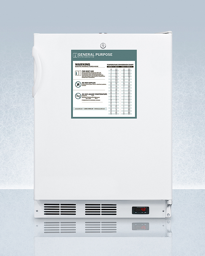 24" Wide Built-In All-Refrigerator, ADA Compliant FF7LWBIADAGP