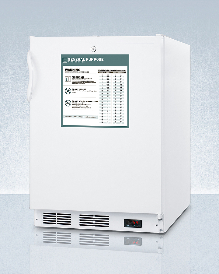 24" Wide Built-In All-Refrigerator, ADA Compliant FF7LWBIADAGP