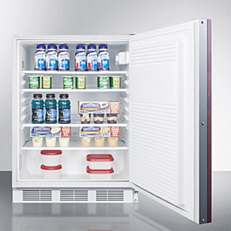 24" Wide Built-In All-Refrigerator, ADA Compliant (Panel Not Included) view 4
