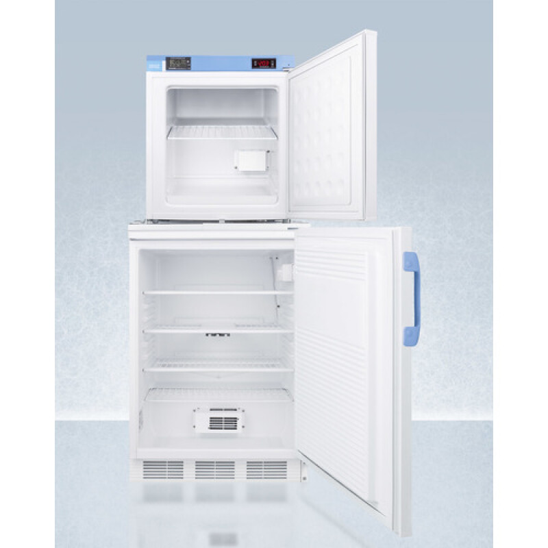 24" Wide All-Refrigerator/All-Freezer Combination FF7LWFS24LSTACKMED2