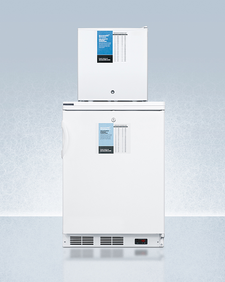 24" Wide All-Refrigerator/All-Freezer Combination FF7LWFS24LSTACKPRO