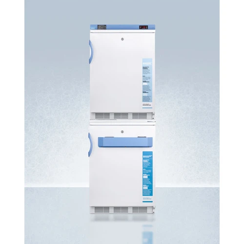 24" Wide All-Refrigerator/All-Freezer Combination FF7LWVT65MLSTACKMED2