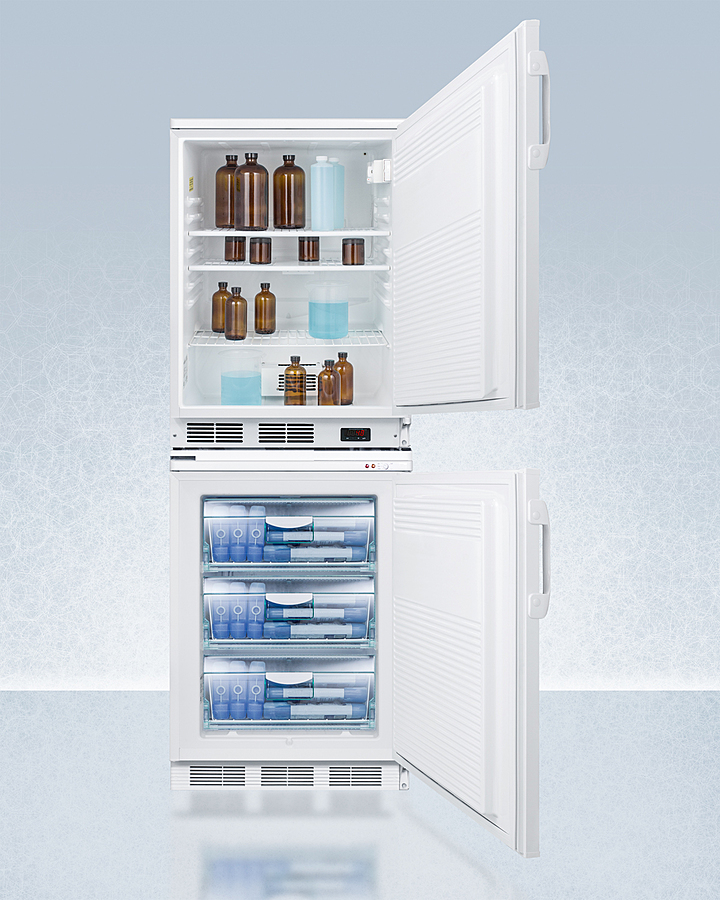 24" Wide All-Refrigerator/All-Freezer Combination FF7LWVT65MLSTACKPRO