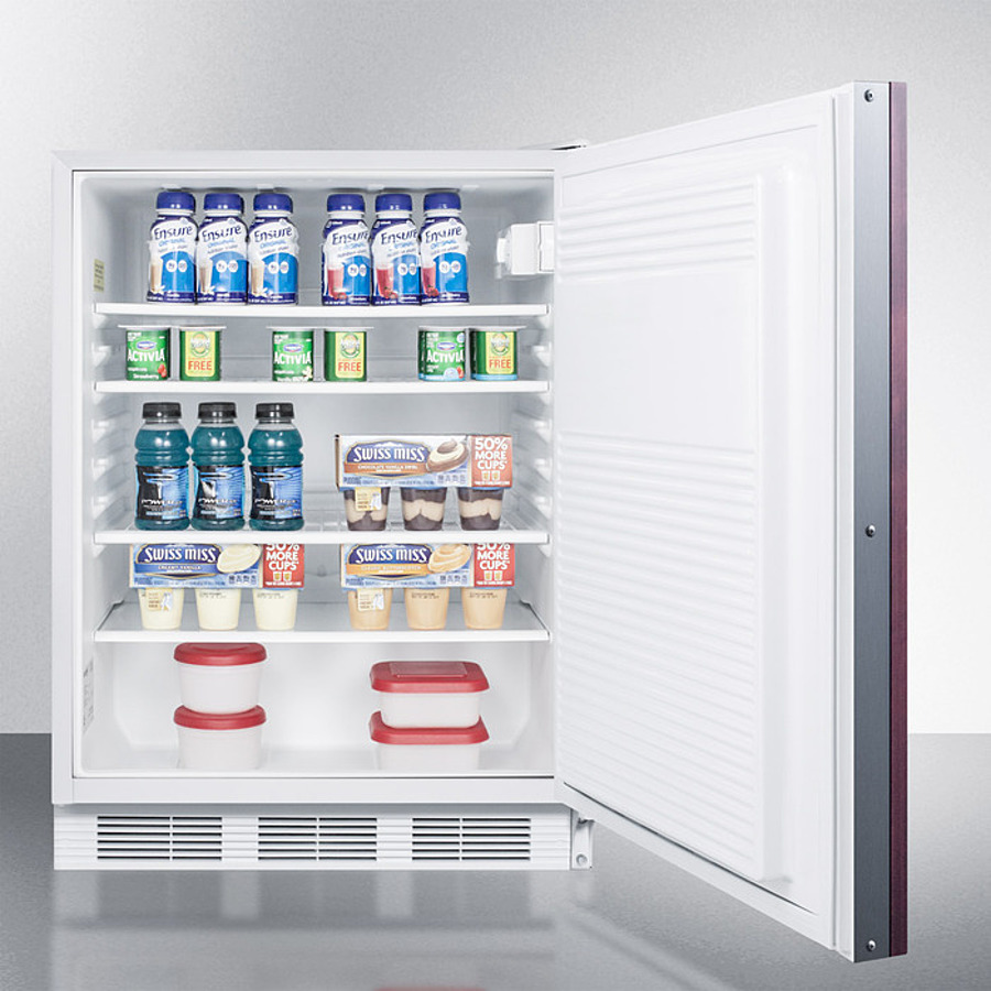 24" Wide Built-In All-Refrigerator, ADA Compliant (Panel Not Included) FF7WBIIFADA