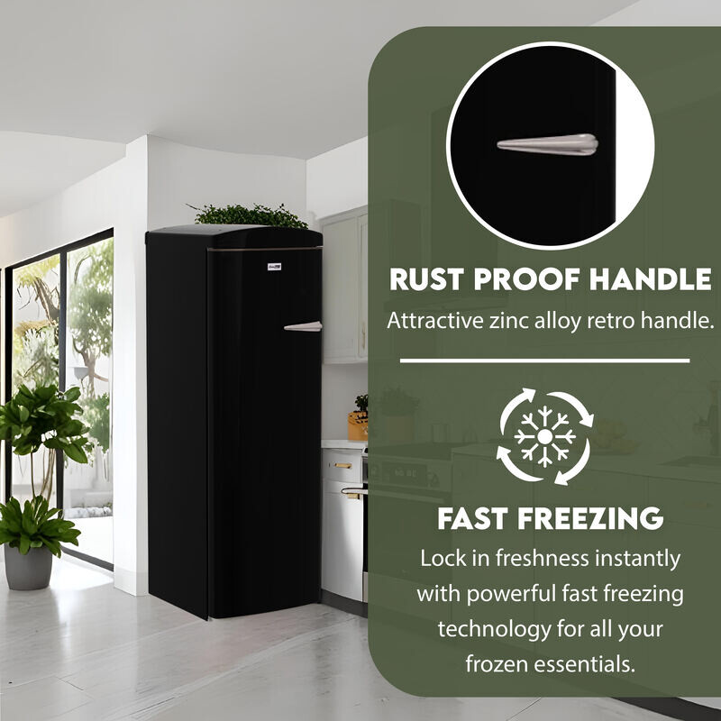 Conserv 8.3cf Classic Retro Upright Freezer Frost Free 24 FF830B, product image 7 of 21
