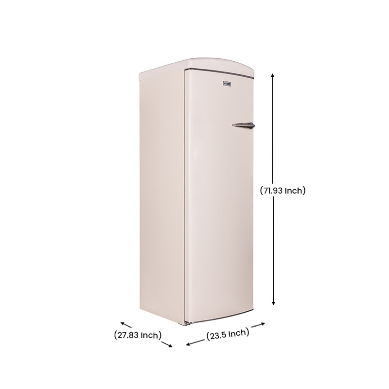 Conserv 8.3cf Classic Retro Upright Freezer Frost Free 24 FF830C
