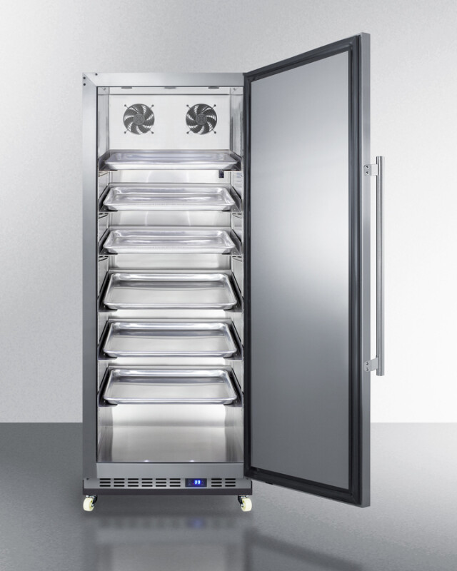 24" Wide Mini Reach-In All-Refrigerator with Dolly FFAR121SSRI
