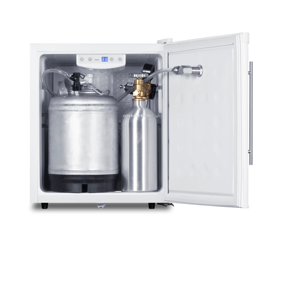 17" Wide Tabletop Front Tap Coffee Kegerator FFAR25L7FRTPC