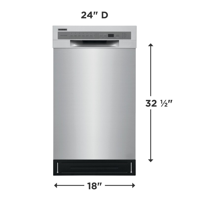 18" Built-In Dishwasher view 12