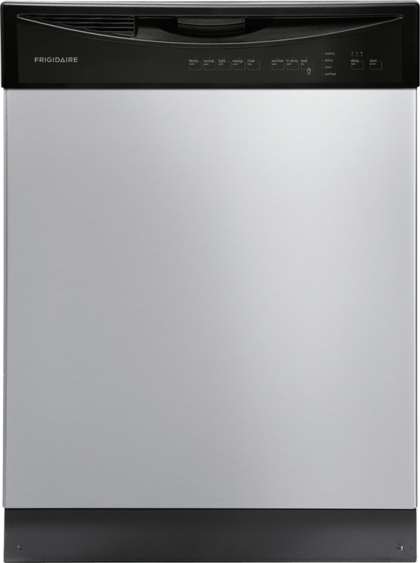 Frigidaire 24'' Built-In Dishwasher Stainless Steel FFBD2411NS Picture 1