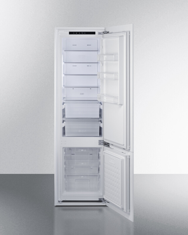 24" Wide Fully Integrated Bottom Mount Refrigerator-Freezer (Panel Not Included) view 2