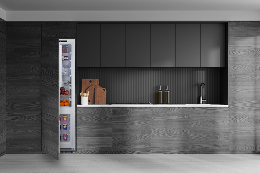 24" Wide Fully Integrated Bottom Mount Refrigerator-Freezer FFBF11NTLHD